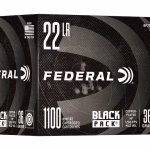 Federal Black Pack 22LR Ammo 36 Grain Plated Hollow Point