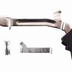Apex Tactical Action Enhancement Trigger Kit for Glock Gen 3, Gen 4 9mm, 40 S&W Aluminum Black