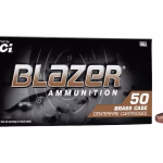 Blazer Brass 9mm Luger Ammo 147 Grain Full Metal Jacket