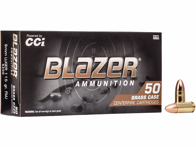 httpsblackhillsshooterssupply.comwp-contentuploads202511whwesghwhgwe.avif Blazer Brass 9mm Luger Ammo 115 Grain Full Metal Jacket - Image 1