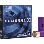 Federal Game Load Upland Hi-Brass 16 Gauge Ammo