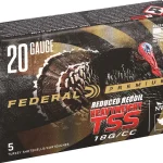 Federal Premium Reduced Recoil Heavyweight TSS Turkey 20 Gauge Ammo 2-3/4″ #9 Tungsten Shot 1-1/8 oz Box of 5