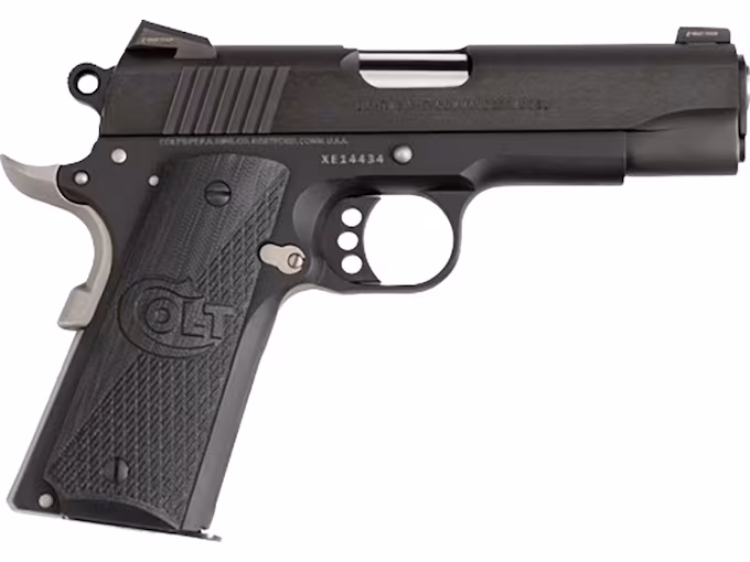 httpsblackhillsshooterssupply.comwp-contentuploads202511yjryjyj.avif Colt 1911 Night Commander Lightweight 45 ACP Pistol 4.25″ Barrel 8+1-Round Black - Image 1