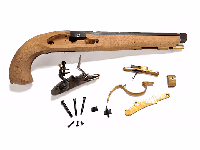 httpsblackhillsshooterssupply.comwp-contentuploads2025127y4e.avif Pedersoli Kentucky Flintlock Pistol Kit - Image 1