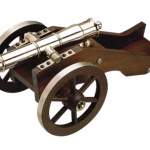 Traditions Mini Yorktown Black Powder Cannon 50 Caliber Nickel Barrel Hardoods Carriage