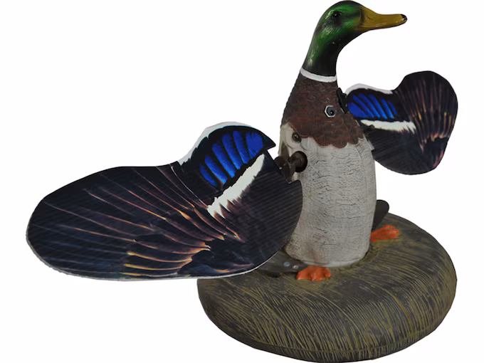 httpsblackhillsshooterssupply.comwp-contentuploads202512asxxdassdaaaaaaaaaaad.avif Higdon XS Splashing Flasher 12 Volt Mallard Drake Motion Duck Decoy Polymer with Timer - Image 1
