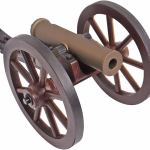 Traditions Mountain Howitzer Black Powder Cannon 50 Caliber Bronze Cerakote Barrel Hardwood Carriage