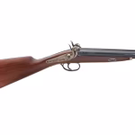 Pedersoli Baker Cavalry Double Barrel 20 Gauge Muzzleloader Shotgun 11″ Blued Barrel Walnut Stock