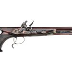 Pedersoli Tatham & Egg Flintlock Pistol 4 Caliber 10″ Browned Barrel Walnut Stock