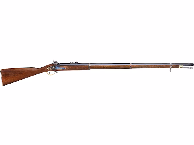 httpsblackhillsshooterssupply.comwp-contentuploads202512ryrhr.avif Pedersoli 1853 Enfield 3 Band 58 Caliber Muzzleloading Rifle 39″ Blued Barrel Walnut Stock - Image 1
