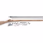 Traditions 1861 Springfield Musket Muzzleloading Rifle Kit 58 Caliber 40″ In the White Barrel Walnut Stock