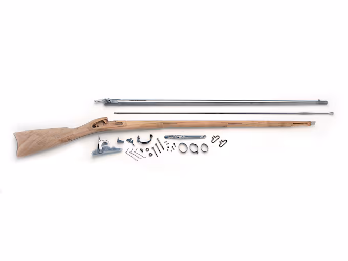 httpsblackhillsshooterssupply.comwp-contentuploads202512v-dfdf.avif Traditions 1861 Springfield Musket Muzzleloading Rifle Kit 58 Caliber 40″ In the White Barrel Walnut Stock - Image 1