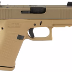 Glock 43X MOS 9mm Luger Pistol 3.92″ Threaded Barrel 10+1 Round Flat Dark Earth
