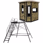 Muddy Bull Box Blind Cracked Earth
