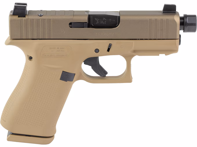 httpsblackhillsshooterssupply.comwp-contentuploads202603tertrduertu.avif Glock 43X Hush Puppy Pistol Threaded Barrel - Image 1